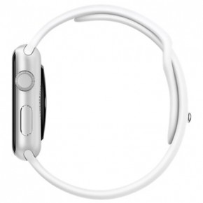  - Apple Watch Sport 42mm Silver Aluminum Case with White Sport Band (MJ3N2) (1)