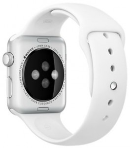  - Apple Watch Sport 42mm Silver Aluminum Case with White Sport Band (MJ3N2) (2)