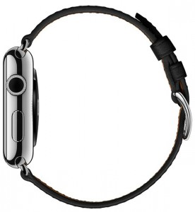 - Apple Watch Hermes Single Tour 42mm Stainless Steel Case with Noir Leather Band (MLCD2) 3
