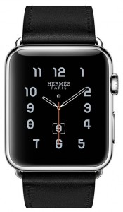 - Apple Watch Hermes Single Tour 42mm Stainless Steel Case with Noir Leather Band (MLCD2) 6