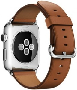 - Apple Watch 42mm Stainless Steel Case with Saddle Brown Classic Buckle (MMFT2) 4