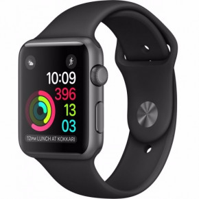 - Apple Watch Series 1 Sport 42mm Space Grey Aluminium Case with Black Sport Band (MP032) 3