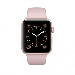  - Apple Watch Series 2 42  Rose Gold Aluminium Case with Pink Sand Sport Band (MQ142) (0)