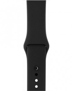 - Apple Watch Series 3 GPS 38mm Space Gray Aluminum Black Sport Band (MQKV2) 3