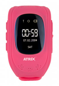 - Atrix Smart watch iQ300 GPS Pink
