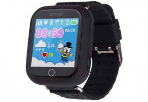 - Atrix Smart watch iQ100 Touch GPS Black