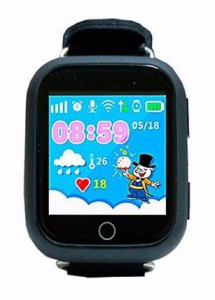 - UWatch Q100 Kid smart watch Black