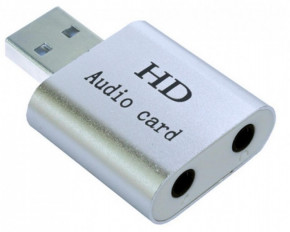   Dynamode USB-SOUND7-ALU Silver 7.1 USB