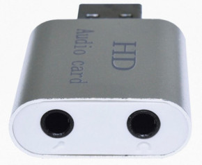   Dynamode USB-SOUND7-ALU Silver 7.1 USB 6