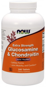  NOW Extra Strength Glucosamine  Chondroitin 240  (4384301034)