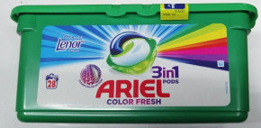   Ariel Pods 3 in 1 Touch de Lenor Fresh Color Freesh 28 