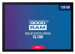 SSD  Goodram CL100 120GB TLC (SSDPR-CL100-120-G2)