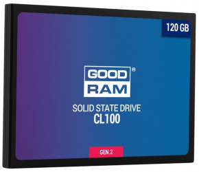SSD  Goodram CL100 120GB TLC (SSDPR-CL100-120-G2) 3