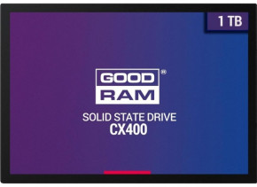  SSD Goodram CX400 1TB SATAIII 3D TLC (SSDPR-CX400-01T) (0)