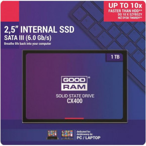  SSD Goodram CX400 1TB SATAIII 3D TLC (SSDPR-CX400-01T) 5