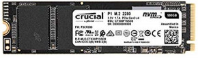   SSD M.2 Micron 500GB P1 NVMe PCle 3.0 4x2280 3D QLC (CT500P1SSD8)