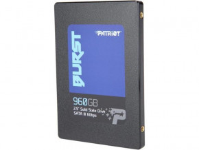 SSD  Patriot Burst 2.5 SATAIII 960GB (PBU960GS25SSDR) 3