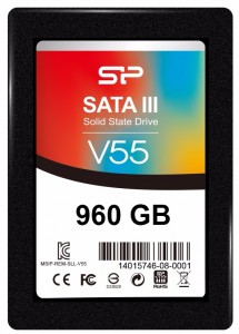 SSD  Silicon Power 2.5 V55 960GB SATA (SP960GBSS3V55S25)