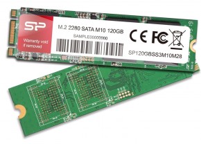 SSD  Silicon Power M10 M.2 2280 120GB (SP120GBSS3M10M28)