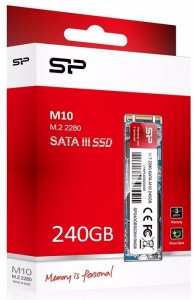 SSD  Silicon Power M.2 M10 240GB 2280 SATA (SP240GBSS3M10M28) 4