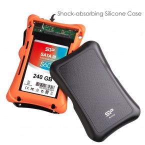 SSD  Silicon Power Slim S60 240GB 2.5" SATAIII MLC (SP240GBSS3S60S27) 5