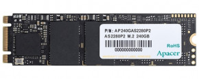  SSD Apacer AS2280P2 240GB NVMe M.2 TLC (AP240GAS2280P2-1)