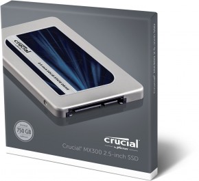 SSD  Crucial MX300 750GB 2.5 SATAIII TLC (CT750MX300SSD1) 4