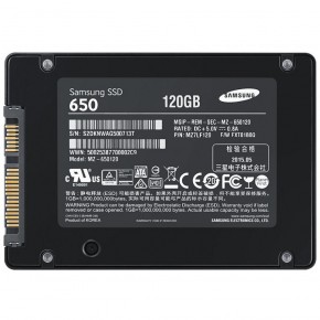 SSD  Samsung 2.5 120GB (MZ-650120Z) 3