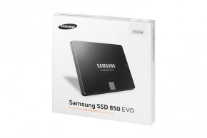 SSD- Samsung 850 Evo-Series 250GB 2.5 SATA III TLC (MZ-75E250BW) 4