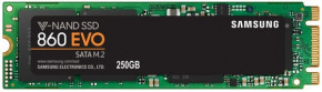  SSD  Samsung 860 Evo 250GB M.2 SATA MLC (MZ-N6E250BW) (0)
