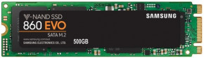  SSD  Samsung 860 Evo 500GB M.2 SATA MLC (MZ-N6E500BW) (0)