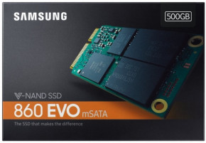  SSD  Samsung 860 Evo 500GB mSATA MLC (MZ-M6E500BW) (2)