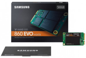  SSD  Samsung 860 Evo 500GB mSATA MLC (MZ-M6E500BW) (3)
