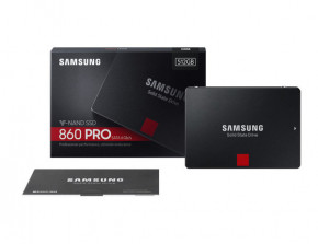 SSD  Samsung 860 Pro 512GB SATAIII MLC (MZ-76P512BW) 7