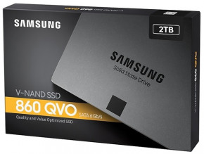  SSD Samsung 860 QVO 2TB SATAIII 3D NAND QLC (MZ-76Q2T0BW) 9