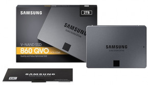  SSD Samsung 860 QVO 2TB SATAIII 3D NAND QLC (MZ-76Q2T0BW) 10