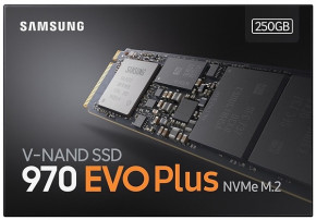   SSD Samsung  970 EVO Plus 250GB PCIe 3.0x4 M.2 TLC(MZ-V7S250BW) (4)