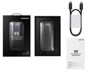  SSD Samsung Thunderbolt 1Tb X5 (MU-PB1T0B/WW) 5