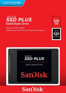  SSD Sandisk 2.5 SATA 120Gb Plus (SDSSDA-120G-G27) 5