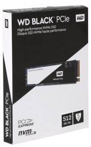  SSD Western Digital M.2 2280 512GB/BLACK WDS512G1X0C 5