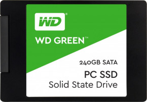  SSD Western Digital SATA2.5 240GB TLC/GREEN WDS240G1G0A