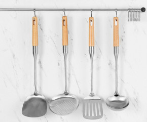    Xiaomi Yi Wu Yi Shi Beech handle stainless steel shovel spoon SET 4 pcs 4
