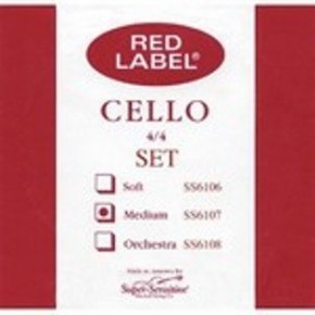     Super Sensitive SS6107 Red Label Cello Set 4/4 (Medium) (0)