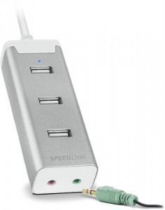  SpeedLink Barras Supreme USB2.0 Silver (SL-140003-SR)