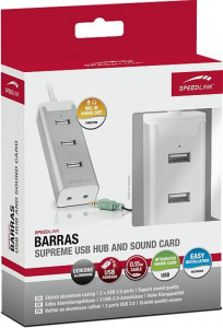  SpeedLink Barras Supreme USB2.0 Silver (SL-140003-SR) 5