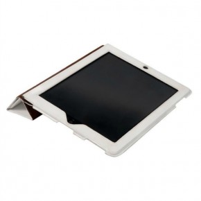 -  iPad 4/3/2 Dublon Leatherworks Smart Perfect Case Executive White (SPC-ID3-EWH) 5