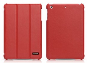  iCarer  iPad Mini/Mini2/Mini3 Ultra-thin Genuine Red (RID794)