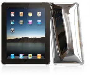  Macally Metrom-Pad Chrome protective case for iPad