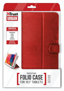 - Trust Urban Universal 10.1 - Aexxo Folio Case Red (21206) 8