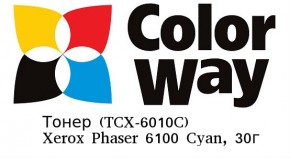 ColorWay (TCX-6010C) Xerox Phaser 6100 Cyan, 30